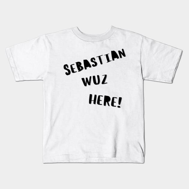 Sebastian Kids T-Shirt by baseCompass